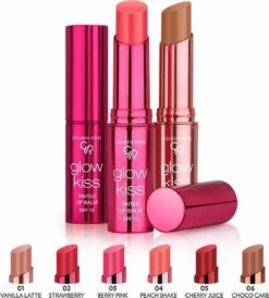 Golden Rose Glow Kiss Tinted Lip Balm PEACH SHAKE NO: 04 Met Hyaluronzuur, Vitamine E En SPF15 -Lip Make-Up 1081x1200