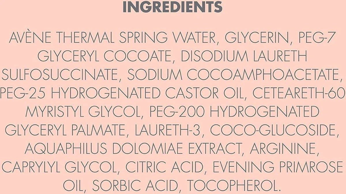 Avène Xeracalm AD Relipiderende Reinigende Olie Avène Xeracalm AD Relipiderende Reinigende Olie -Lip Make-Up