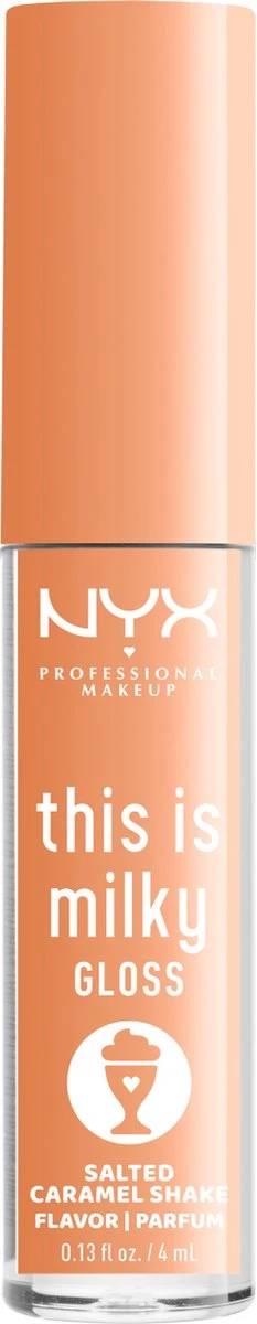 NYX Professional Makeup This Is Milky Gloss - TIMG18 Salted Caramel Shake - Lipgloss - 4 Ml