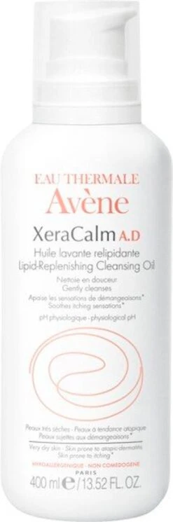 Avène Xeracalm AD Relipiderende Reinigende Olie 9 Avène Xeracalm AD Relipiderende Reinigende Olie -Lip Make-Up 398x1200 3