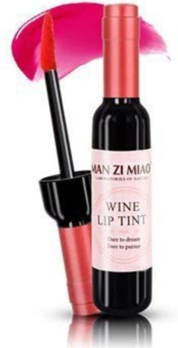 MAN ZI MIAO® Lippenstift - Wijn - Wine - Wijnfles - Lipgloss - Lipstick - Make Up - Rose - Rose Coral - Wine Lip Tint MAN ZI MIAO® Lippenstift - Wijn - Wine - Wijnfles - Lipgloss - Lipstick - Make Up - Rose - Rose Coral - Wine Lip Tint -Lip Make-Up