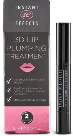 Instant Effects - 3D Lip Plumper Lipgloss Lip Filler - 20% Vollere Lippen In Slechts 2 Minuten!